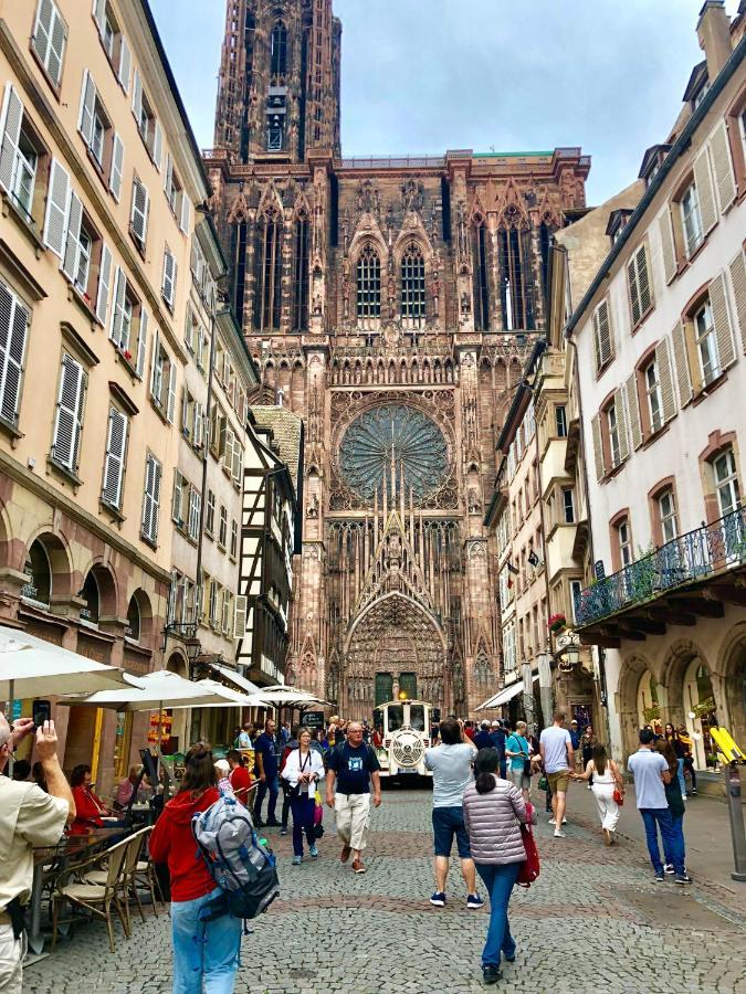 Cosy & Quiet Flat In Historical Lively Center Of Strasbourg Apartment Exterior foto