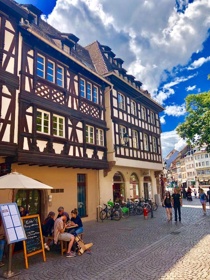 Cosy & Quiet Flat In Historical Lively Center Of Strasbourg Apartment Exterior foto