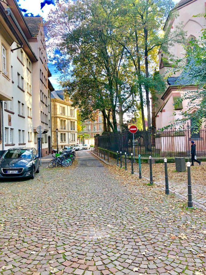 Cosy & Quiet Flat In Historical Lively Center Of Strasbourg Apartment Exterior foto
